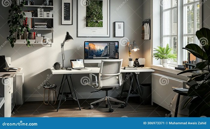 The Essence of Contemporary Remote Work with Stylish and Functional ...